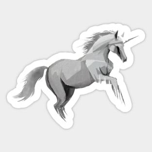 Doomed Unicorn Sticker